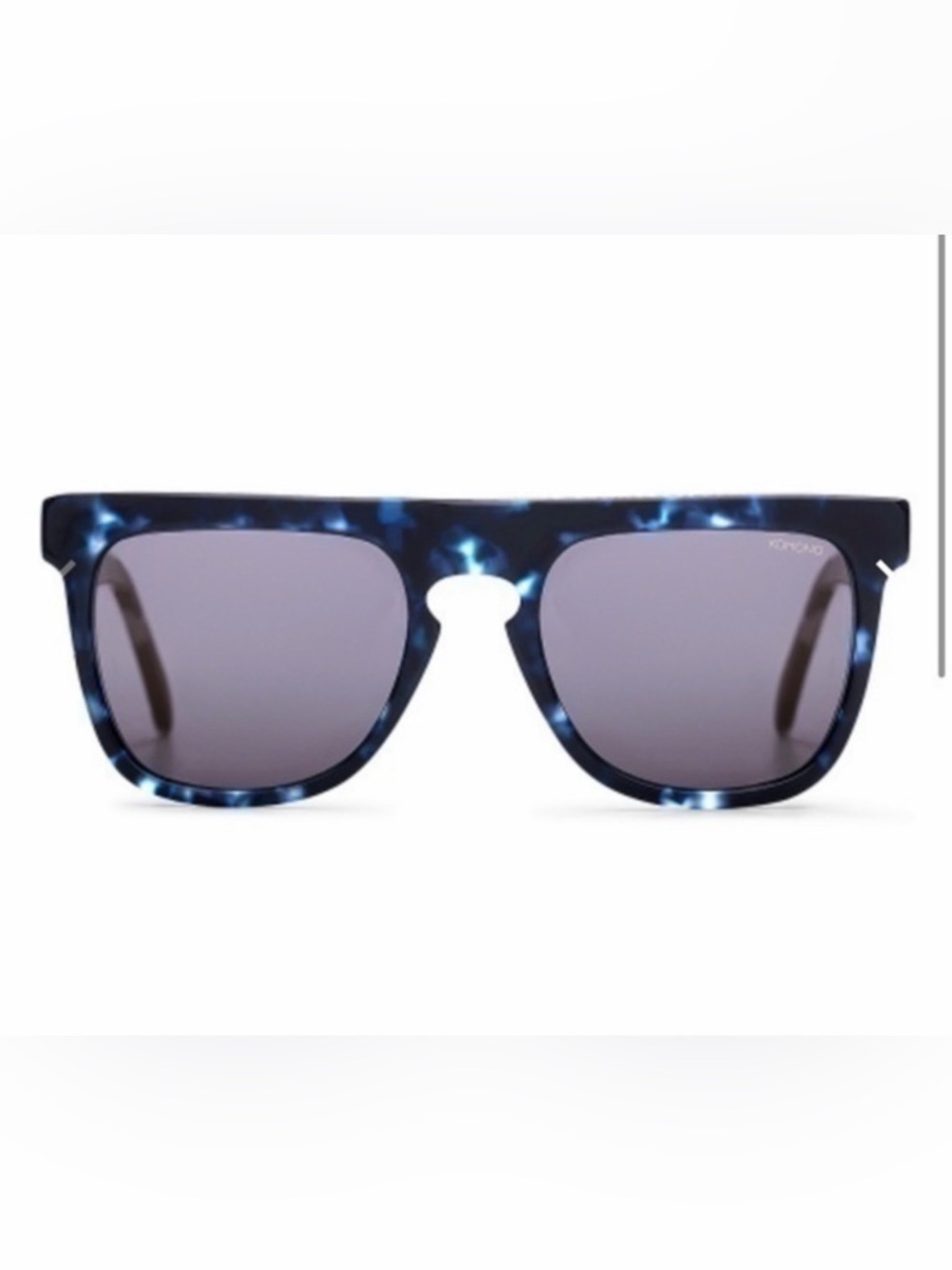 KOMONO Sunglasses Navy Blue Tortoise Bennet Indigo Demi NEW
